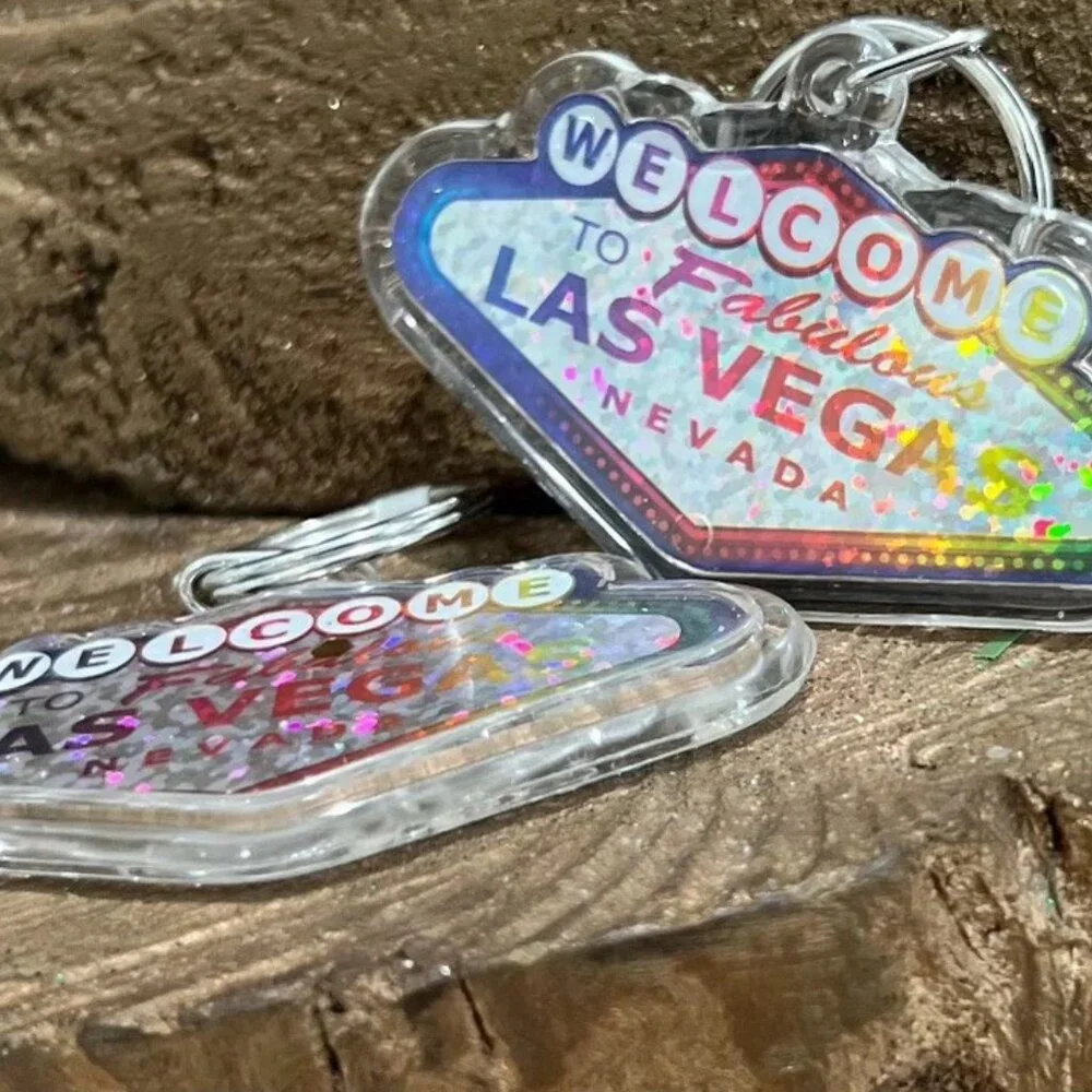 Welcome to Fabulous Las Vegas Key Chain Memorabilia Souvenir Gift Keychain